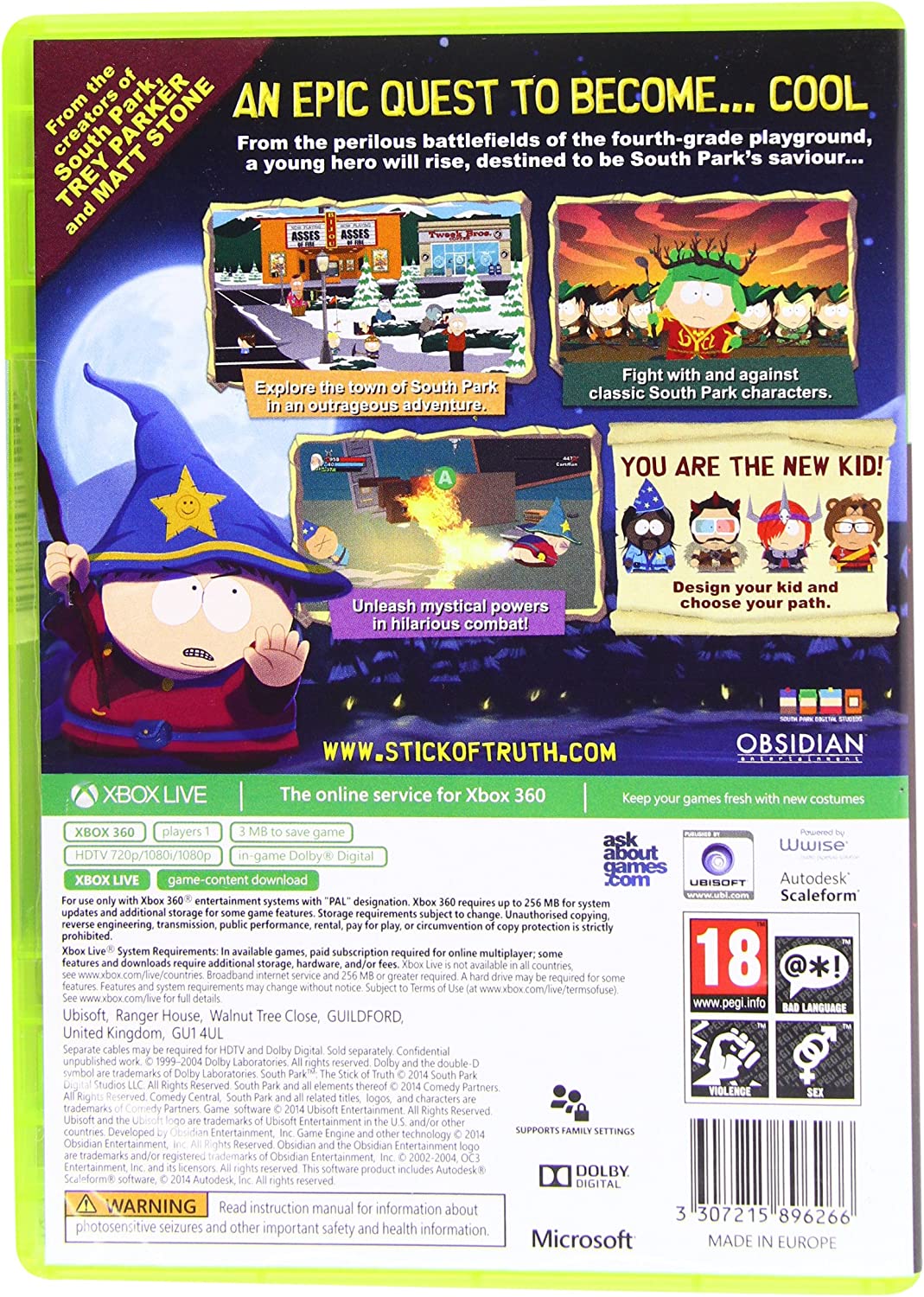 South Park The Stick Of Truth Classics Plus (Xbox 360