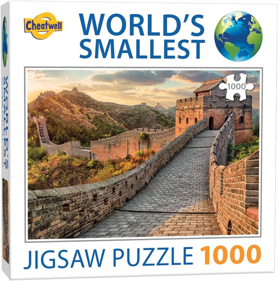 Cheatwell Games 1000 Piece Jigsaw World's Smallest Puzzle Great Wall Of China