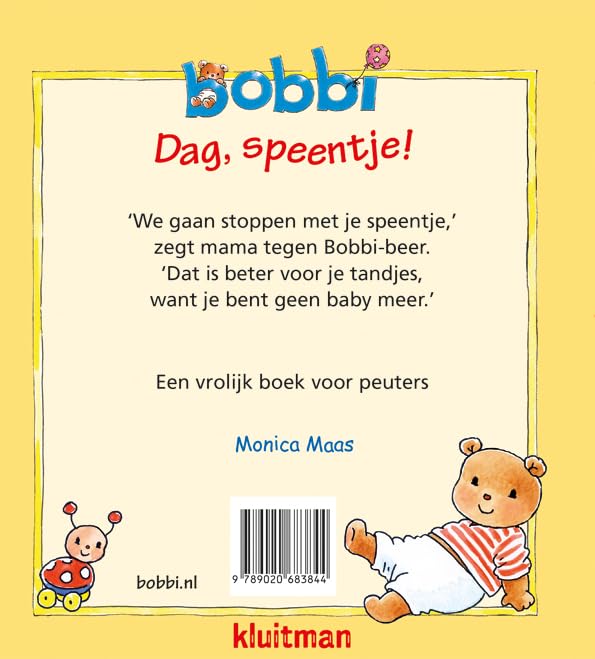 Uitgeverij Kluitman - Bobbi. Dag Speentje!