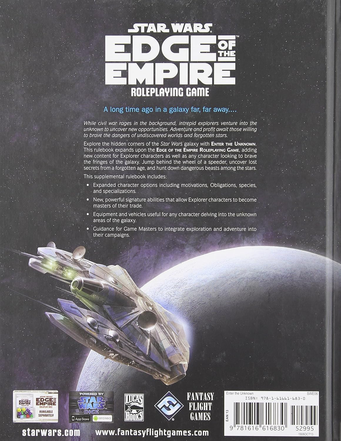 Star Wars: Edge of the Empire RPG - Enter the Unknown