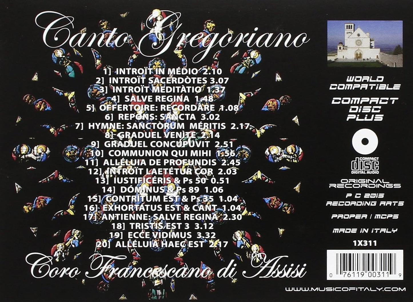 Canto Gregoriano - Coro Francescano Di Assisi