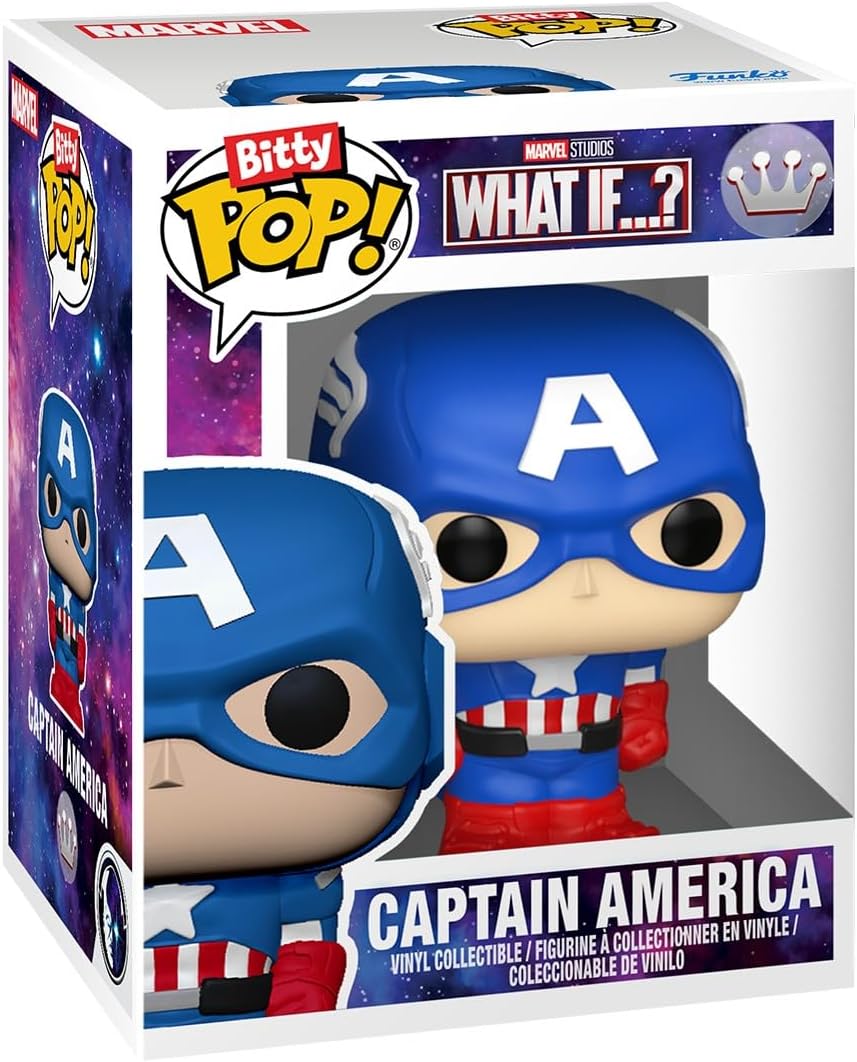 Bitty Bots: Marvel WI- Captain America Mech w/Cap