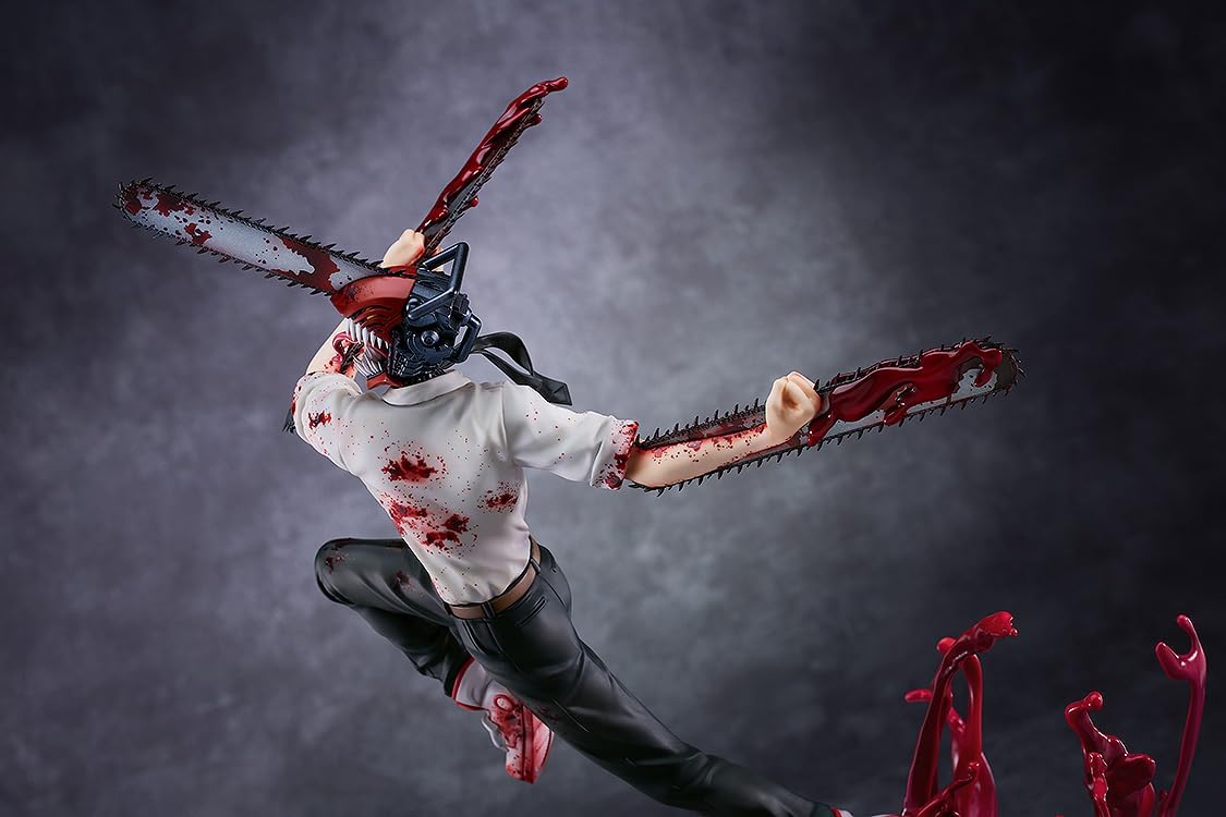 Chain Sawman, 1/7 Scale, Plastic, Pre-Painted Finished Product