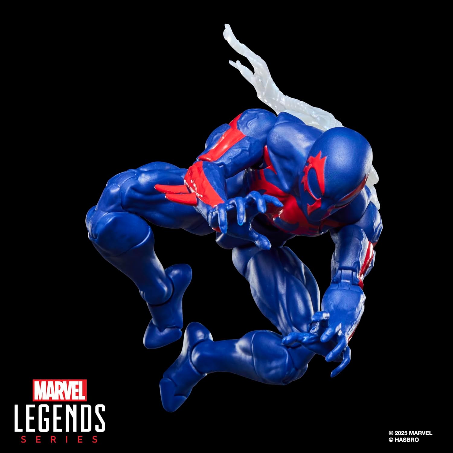 Marvel Legends Series Spider-Man 2099 Retro Cardback Comics Action Figure, Red and Black