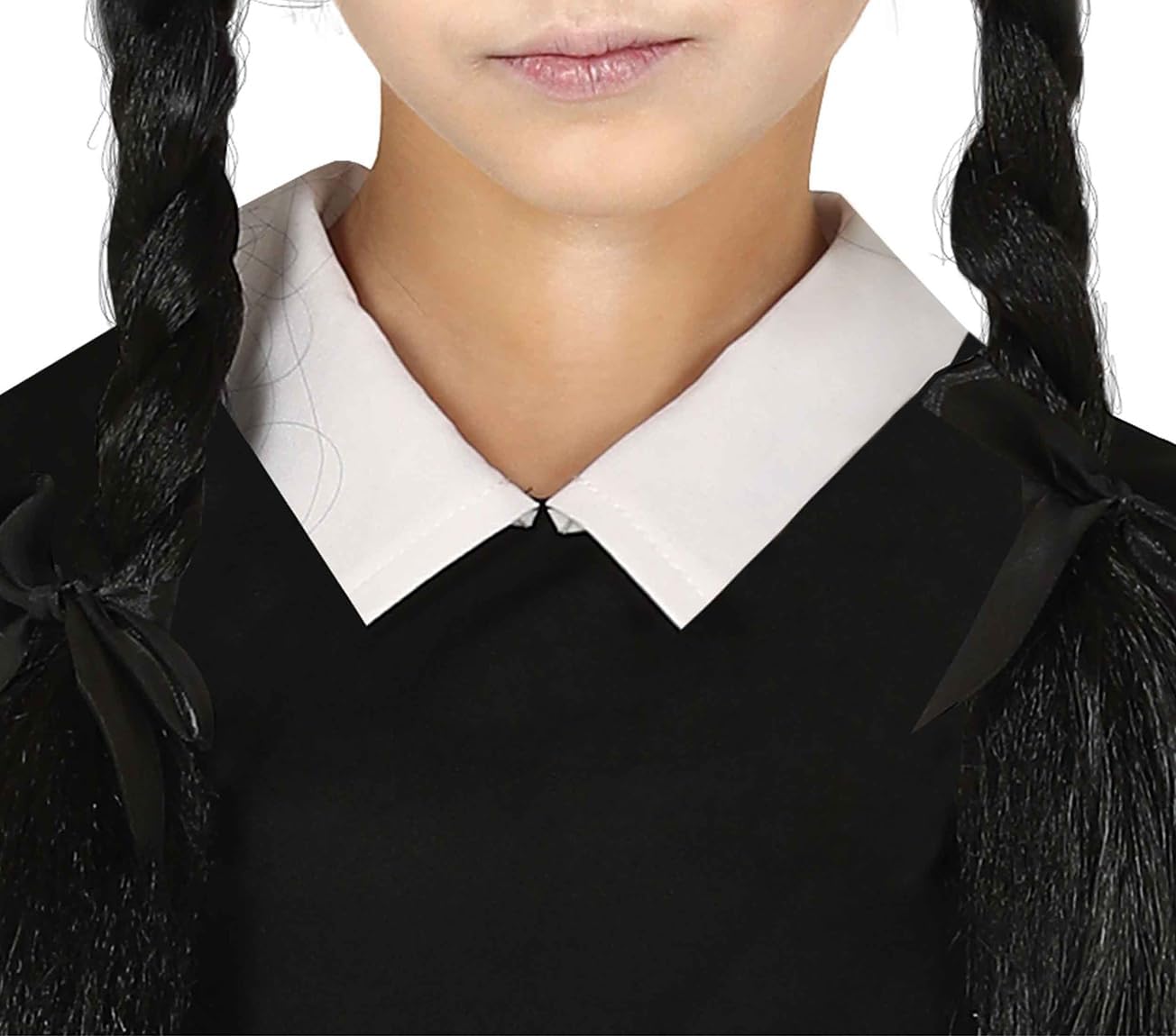 FIESTAS GUIRCA | Gothic Girl Fancy Dress Costume for Children - Dress for Girls - Student and Schoolgirl Costumes for Halloween, Carnival, Movie and TV Parties - Ideal for World Book Day