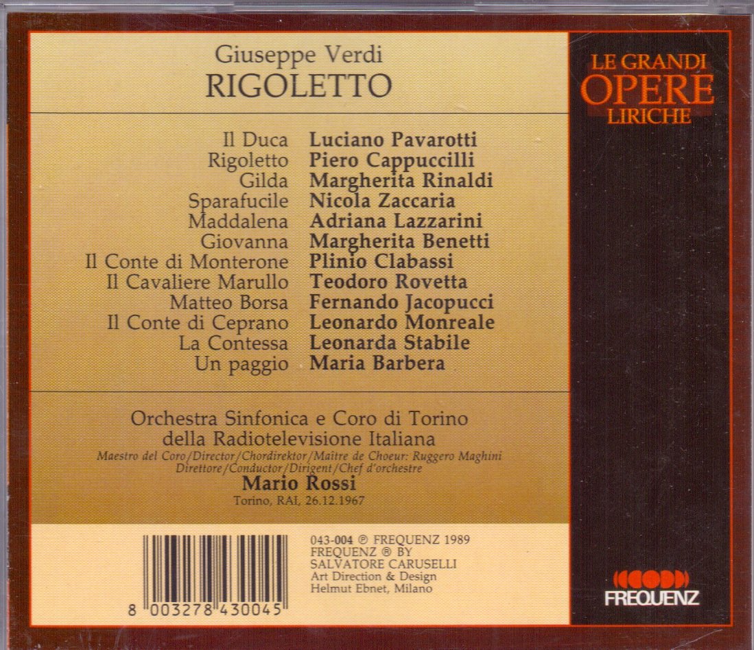 Rigoletto Cappuccili ,Mario Rossi