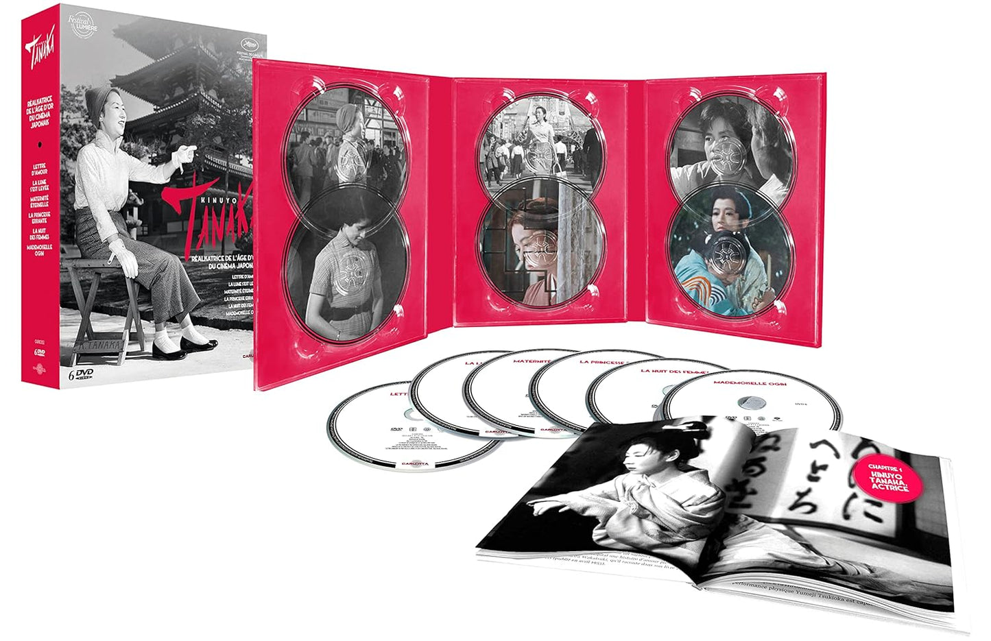 Kinuyo tanaka : réalisatrice de l'âge d'or du cinéma japonais - 6 films