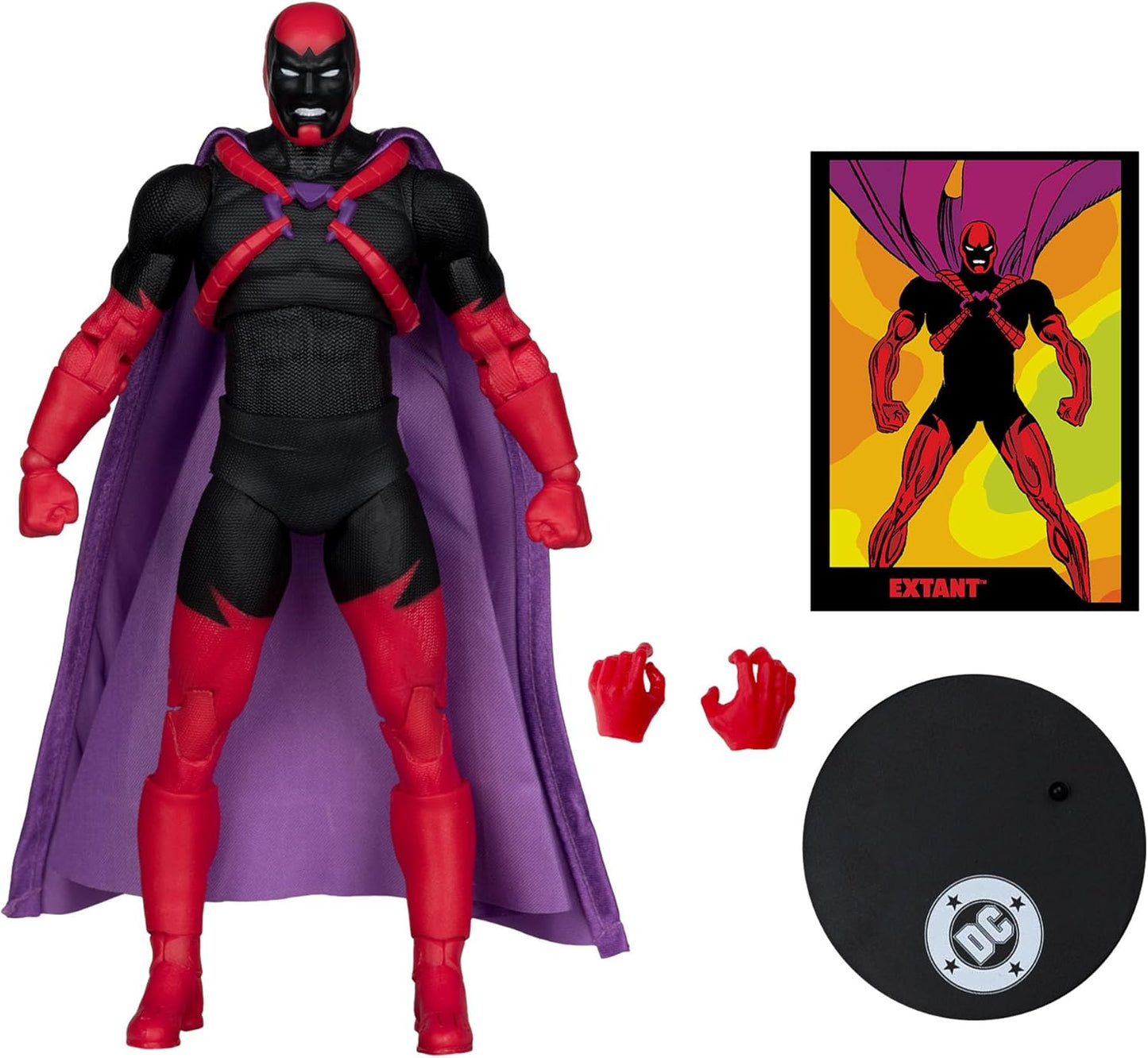 DC Direct Page Punchers Action Figure Extant (Zero Hour) (Red Platinum Edition) 19 cm