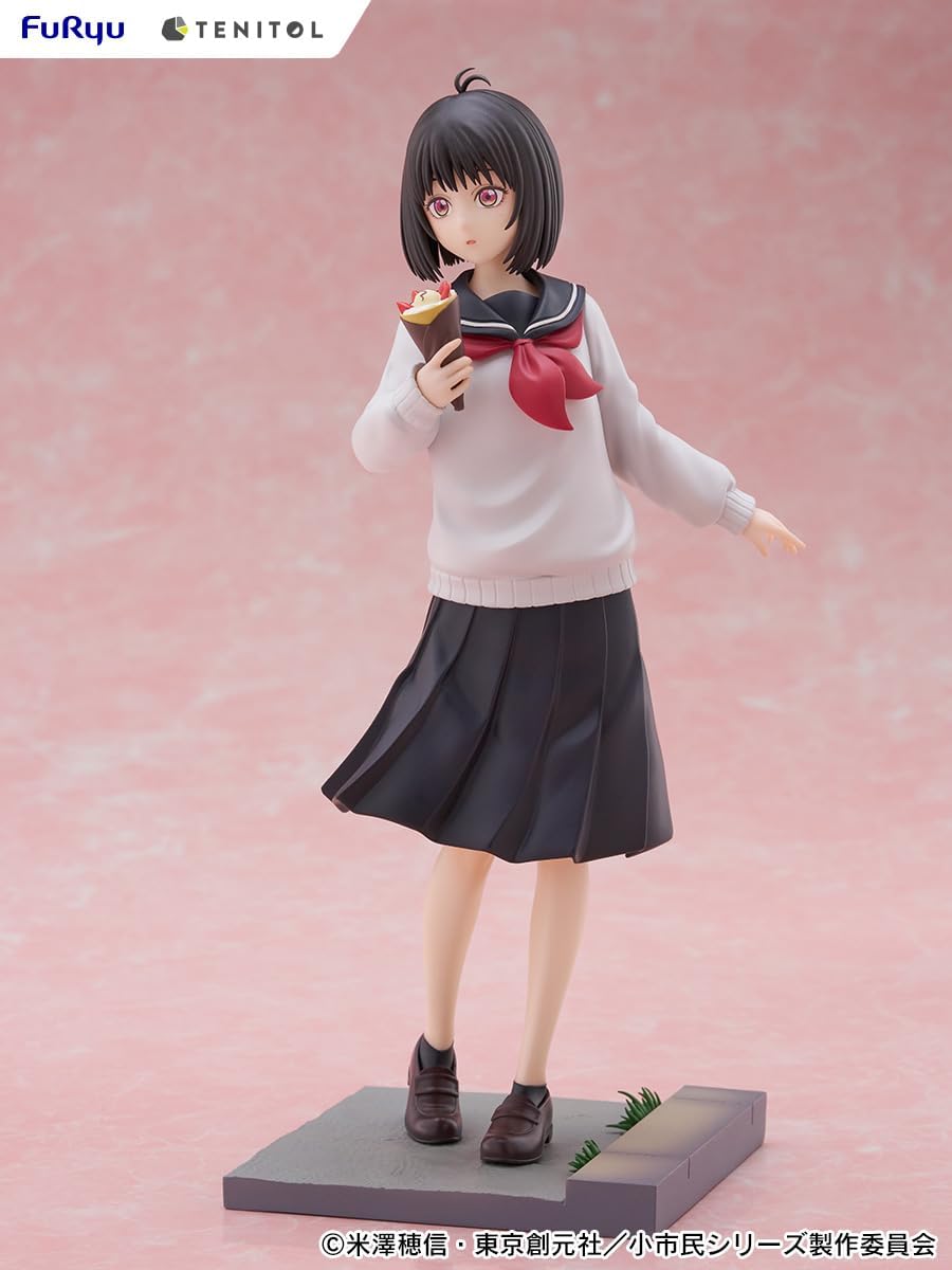 Fuyu Small Civil Series Tenitol Yuki Osachi, Total Height: Approx. 7.5 inches (190 mm), Non-scale, ATBC-PVC, Painted and Assembled Figure AMU-TNL0125