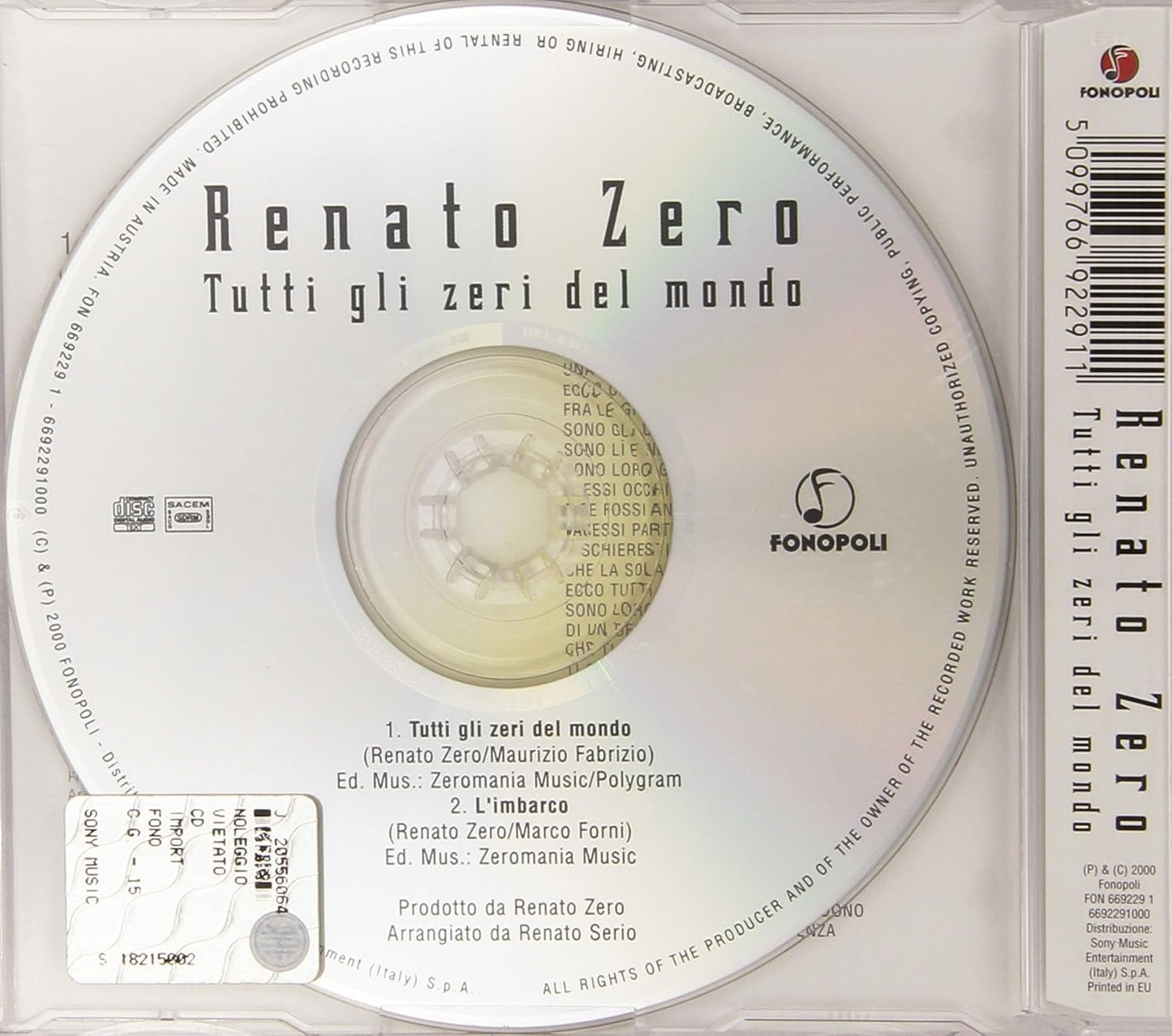 Tutti Gli Zeri
