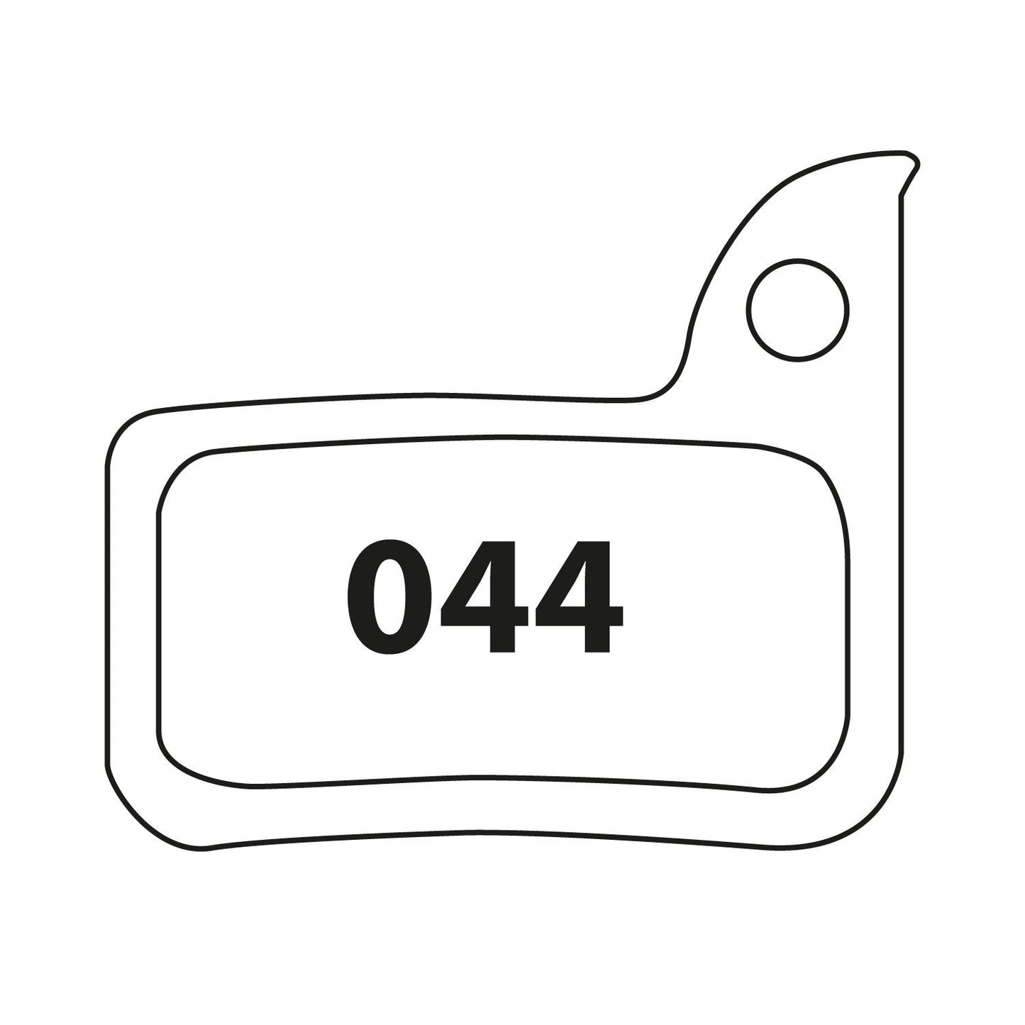 RWD - R044 Pads - SRAM HRD/Level - Organic