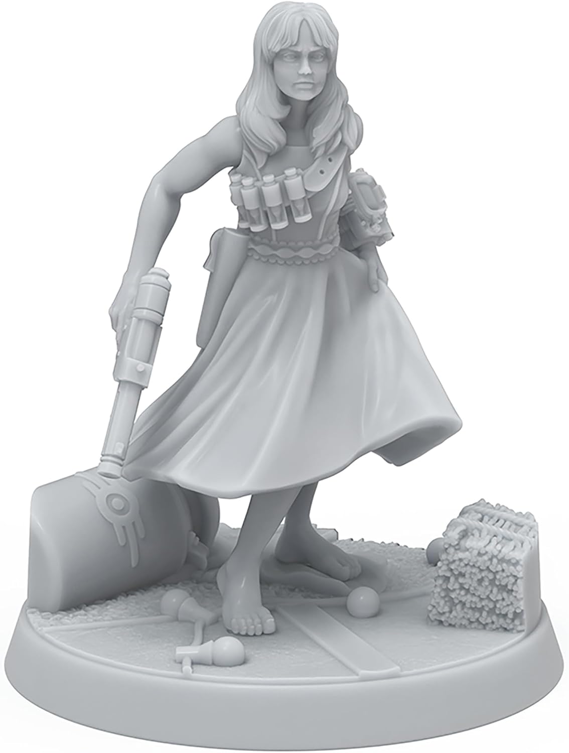 Modiphius Entertainment: Fallout Miniatures - Hollywood Icons - 5 Miniatures & Bases, Unpainted & Unassembled, Tabletop PRG Set, Amazon TV Show Tie-in