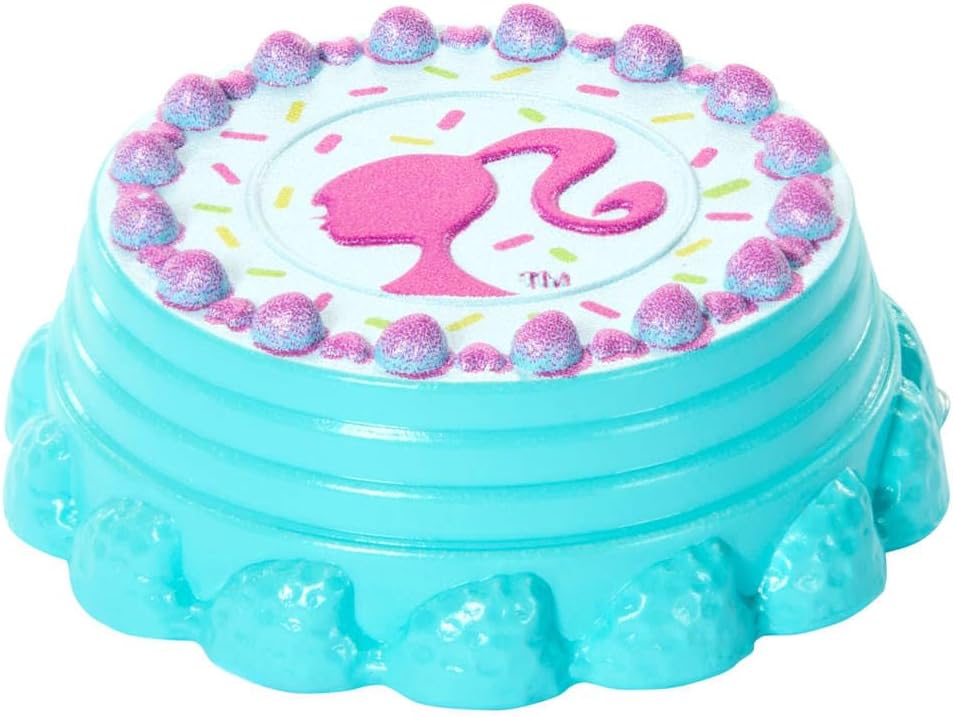 Barbie Club Chelsea 6-Inch Birthday-Themed Small Doll with Pink-Streaked Blonde Hair, Colorful Dress & 4 Party Accessories, JJB37