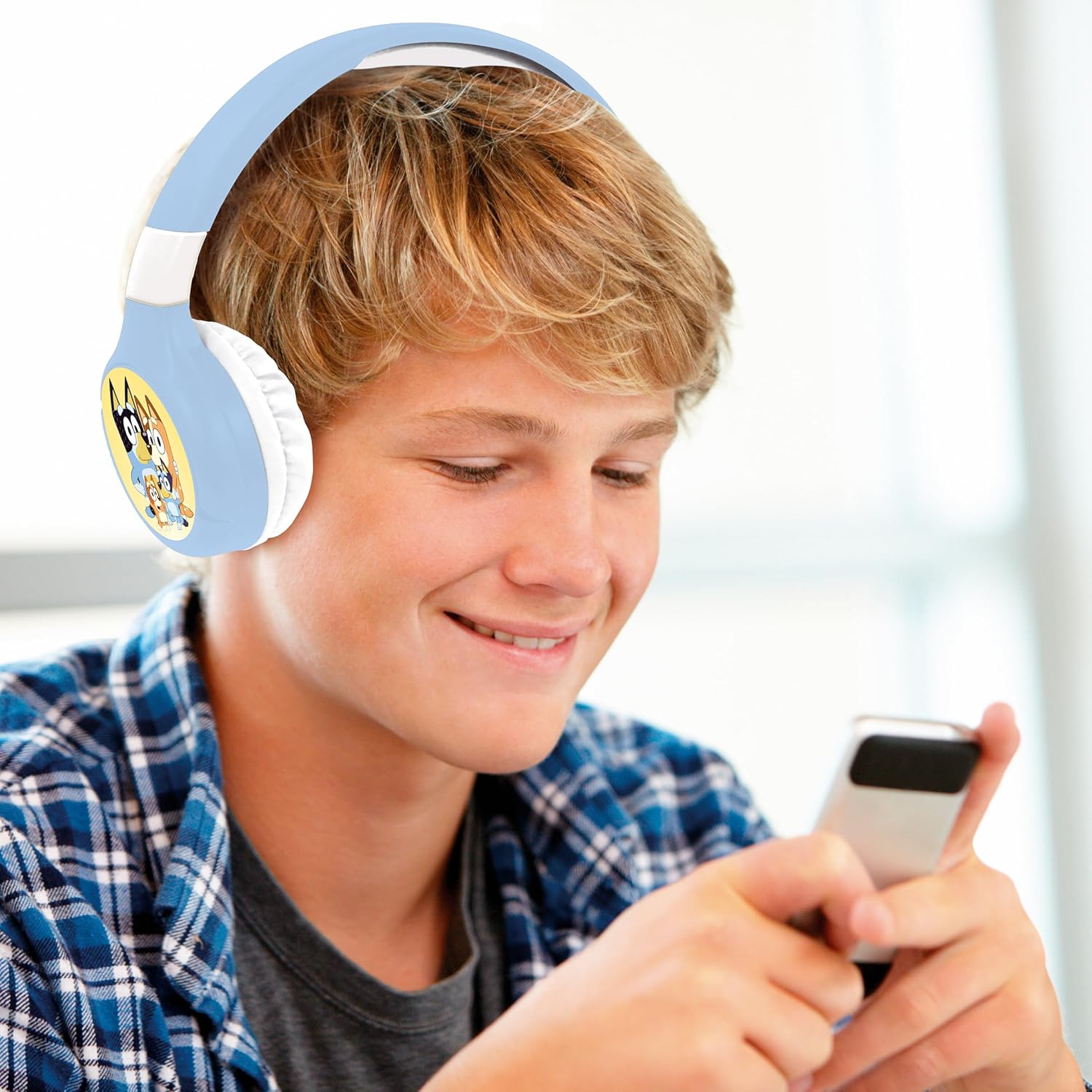 Lexibook - 2 In 1 Bluetooth® Headphones - Bluey
