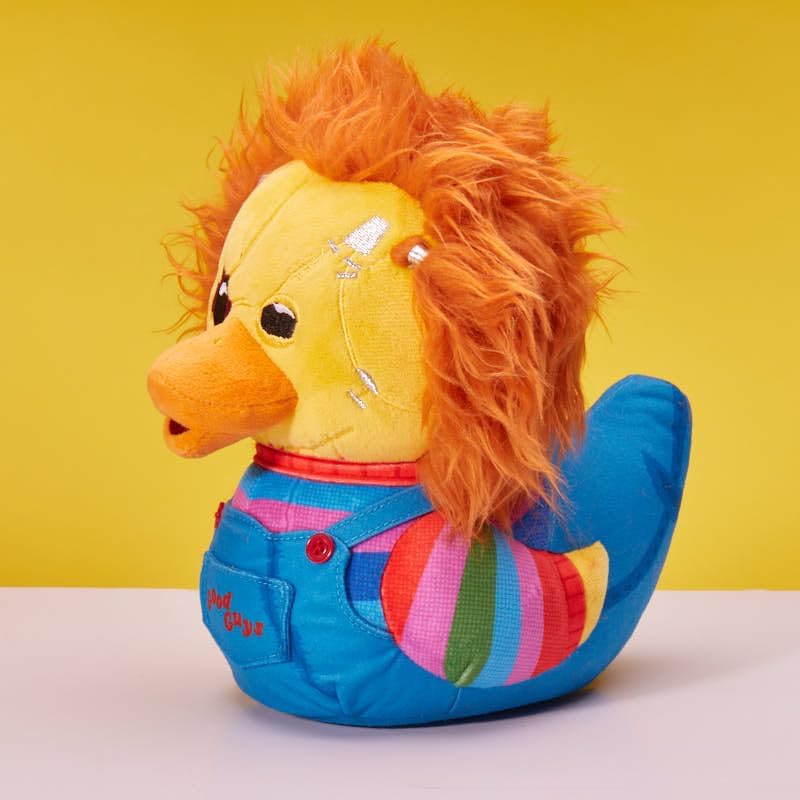 TUBBZ Pluche: Childs Play - Chucky Cosplayende Rubberen Eend Zacht Pluche Verzamelobject