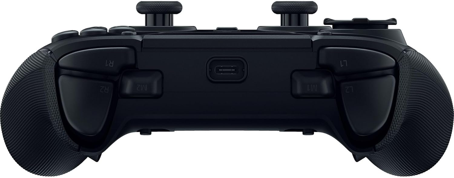 Razer Raiju V3 Pro - Draadloze e-sports controller voor PlayStation 5 en pc - 4 verwijderbare knoppen en 2 claw grip bumpers - TMR analoge sticks - Pro HyperTrigger - Mecha-Tactile knoppen | Zwart