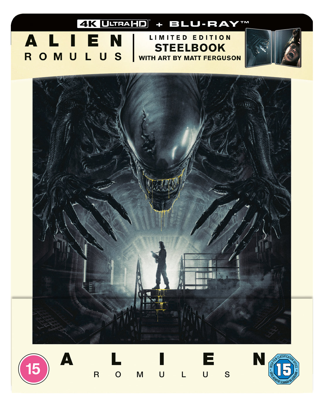 Alien: Romulus Limited Edition 4K UHD Steelbook (Matt Ferguson Art