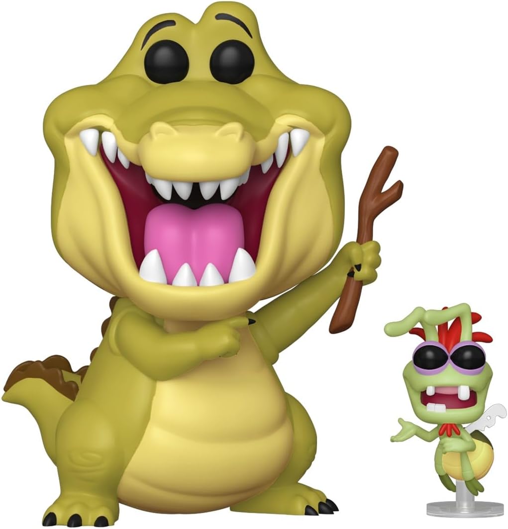 Funko Pop! & Buddy: the Princess and the Frog - Louis the Alligator With Raymond - Collectable Vinyl Figure - Gift Idea - Official Merchandise - Toys for Kids & Adults - Cartoon Fans