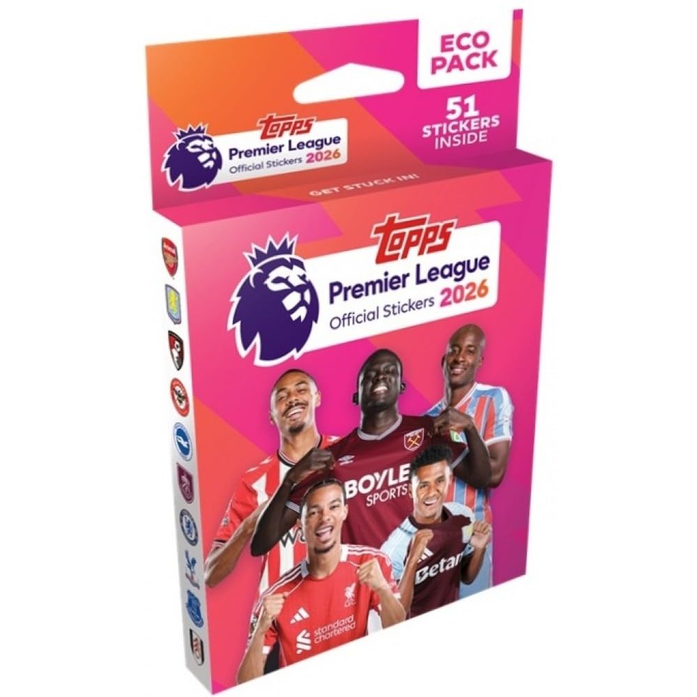 Topps Premier League 2026 Sticker Collection – Eco Pack