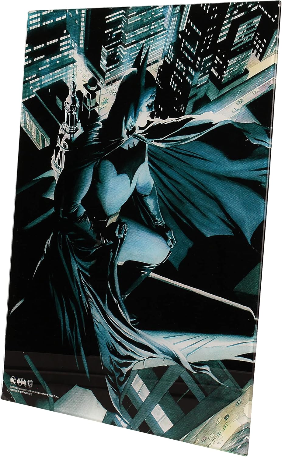 Kristall Batman Watcher Glas Poster DC Universe Offizielle Merchandising Ornamente Aufkleber Home Decor Mehrfarbig (Mehrfarbig), einzigartig