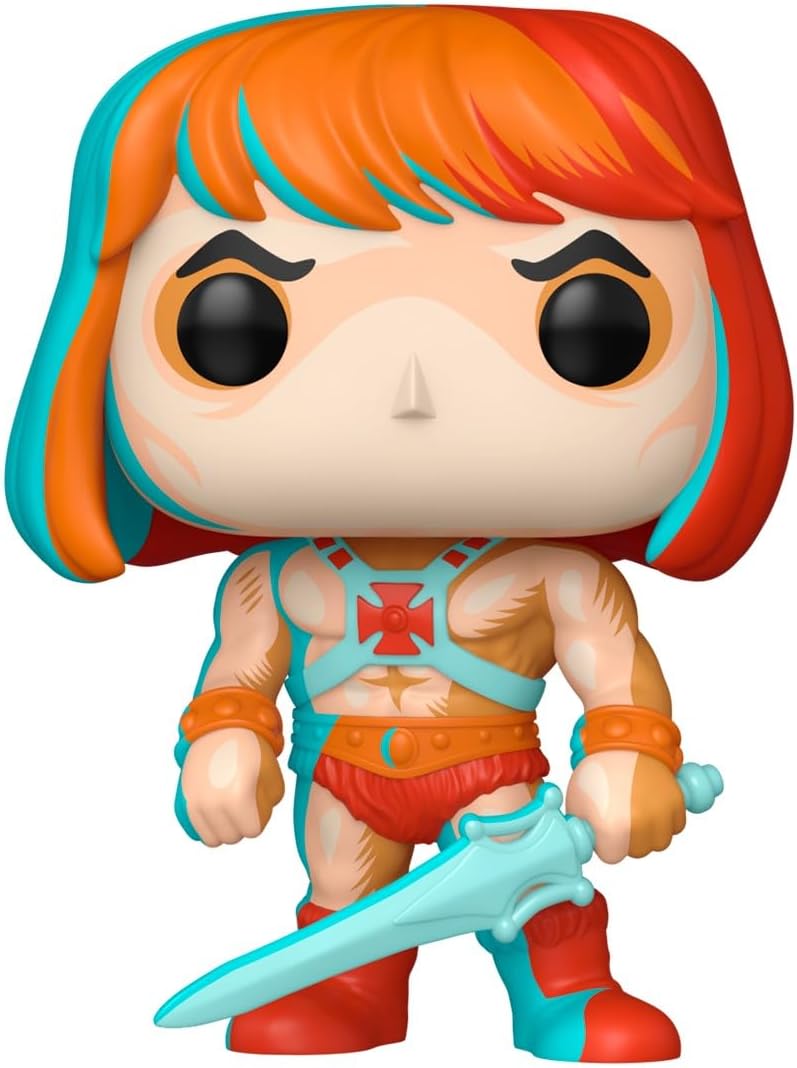 Funko Pop! Vinyl: Masters of The Universe 1– He-Man- Vinyl-Sammelfigur - Geschenkidee - Offizielle Handelswaren - Spielzeug Für Kinder und Erwachsene - Superheroes Fans