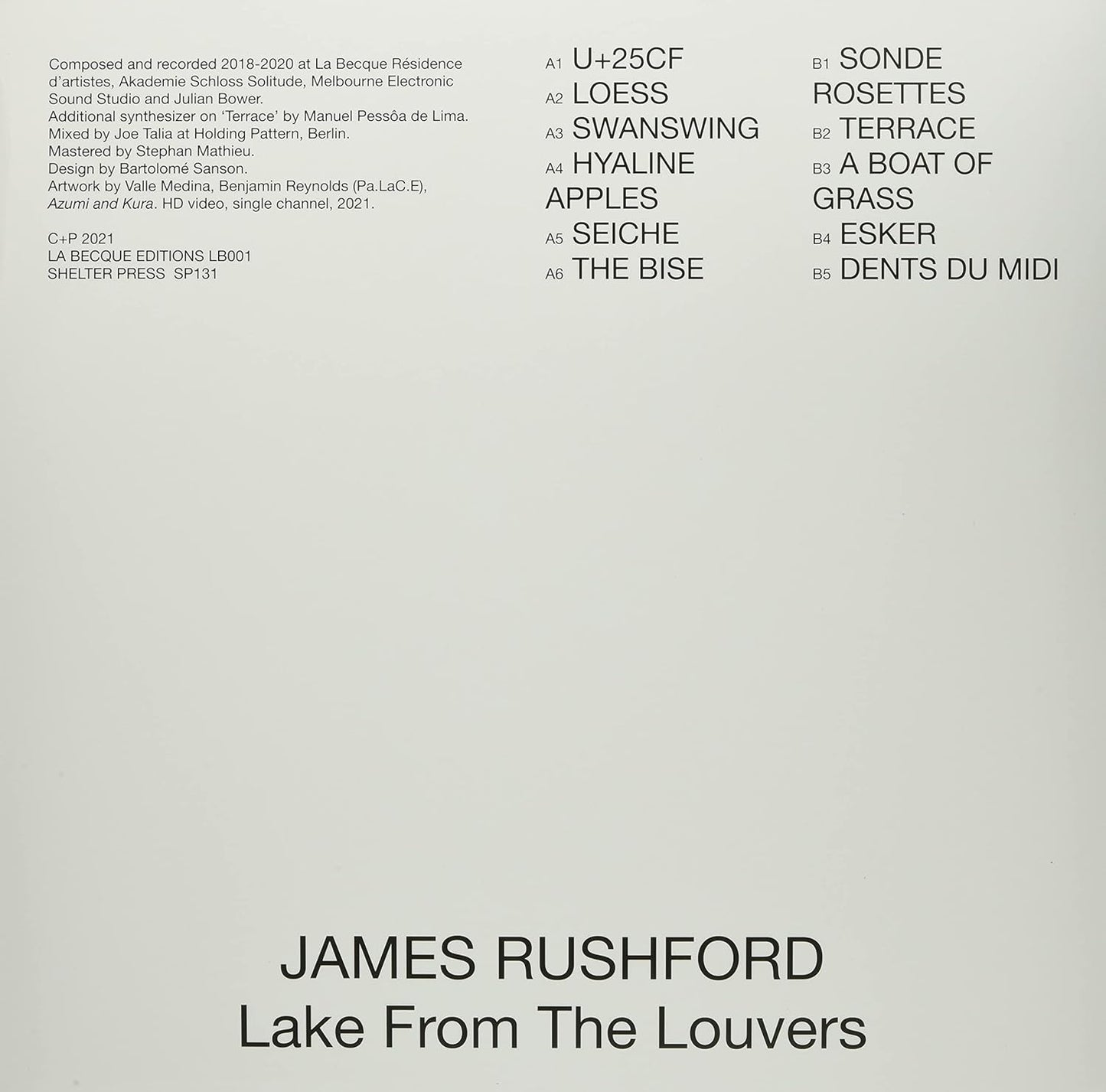 Lake from the Louvers