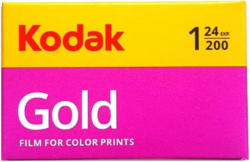 Kodak KOD102100 - Película Negativo Color (35mm Gold 200-24) Multicolor
