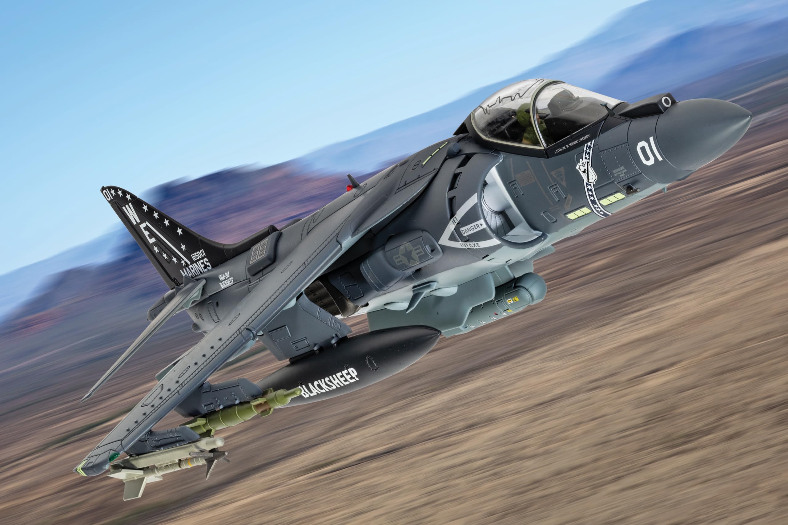 Mcdonnell Douglas Av-8B+ Harrier Ii - 165001/01 - Vma-214 `Black Sheep`