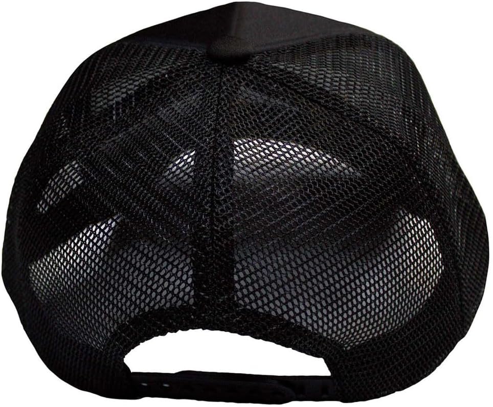 Mesh-Back Cap # Unisex Black # Wings