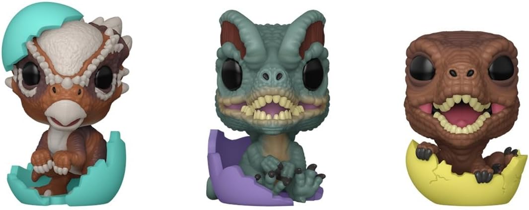 Pocket POP Egg: Jurassic Park - Spring - 3 Pack - Dinos