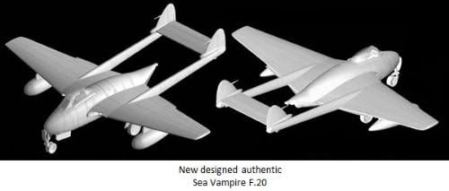 Cyber Hobby - Modellino Aereo Fighter Sea Vampire F.20 Scala 1:72 (Giappone Import