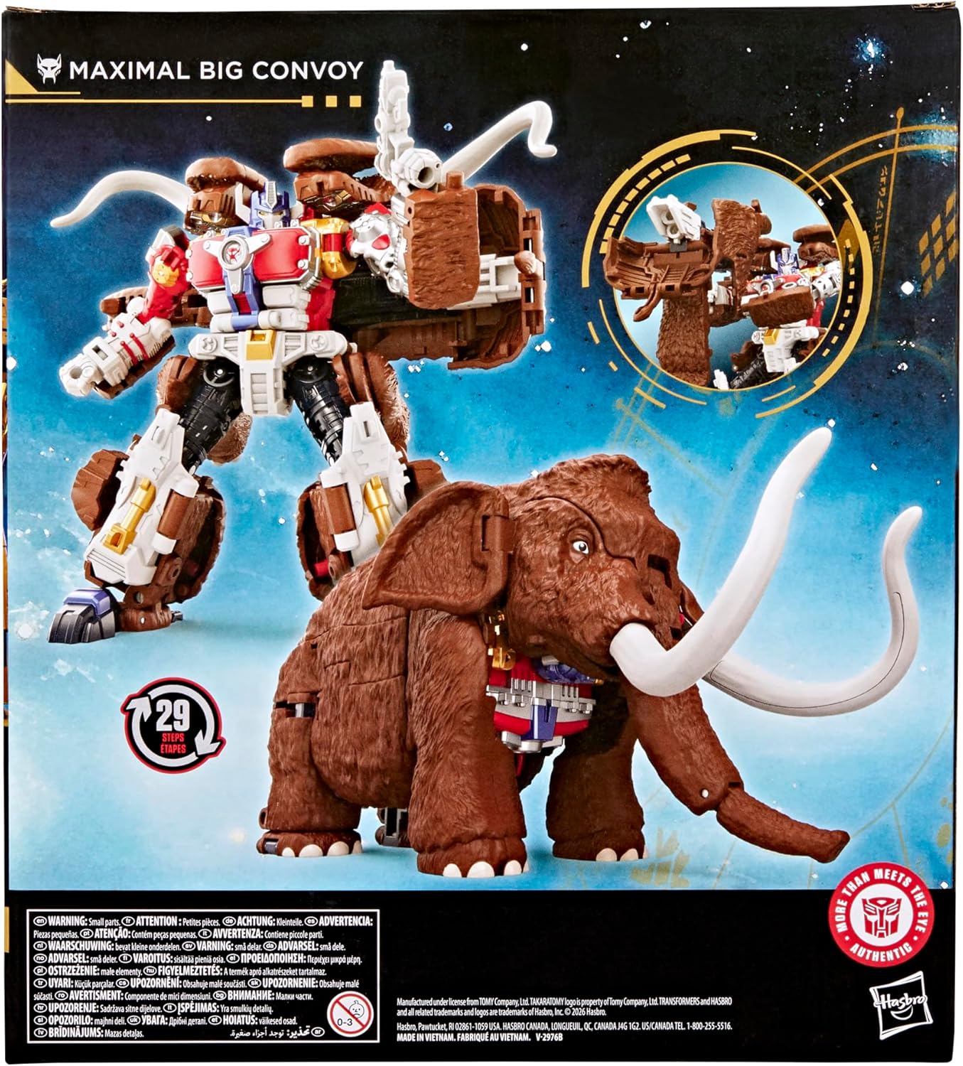 Transformers Age of the Primes Leader Class Maximal Big Convoy Action Figure