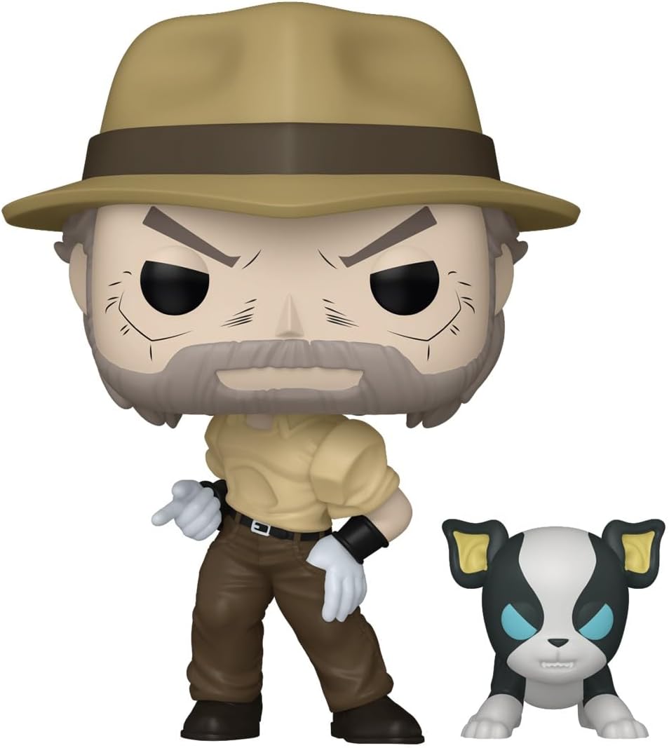Funko Pop! & Buddy: JoJo's Bizarre Adventure - Joseph Joestar with Iggy - Collectable Vinyl Figure - Gift Idea - Official Merchandise - Toys for Kids & Adults - Anime Fans