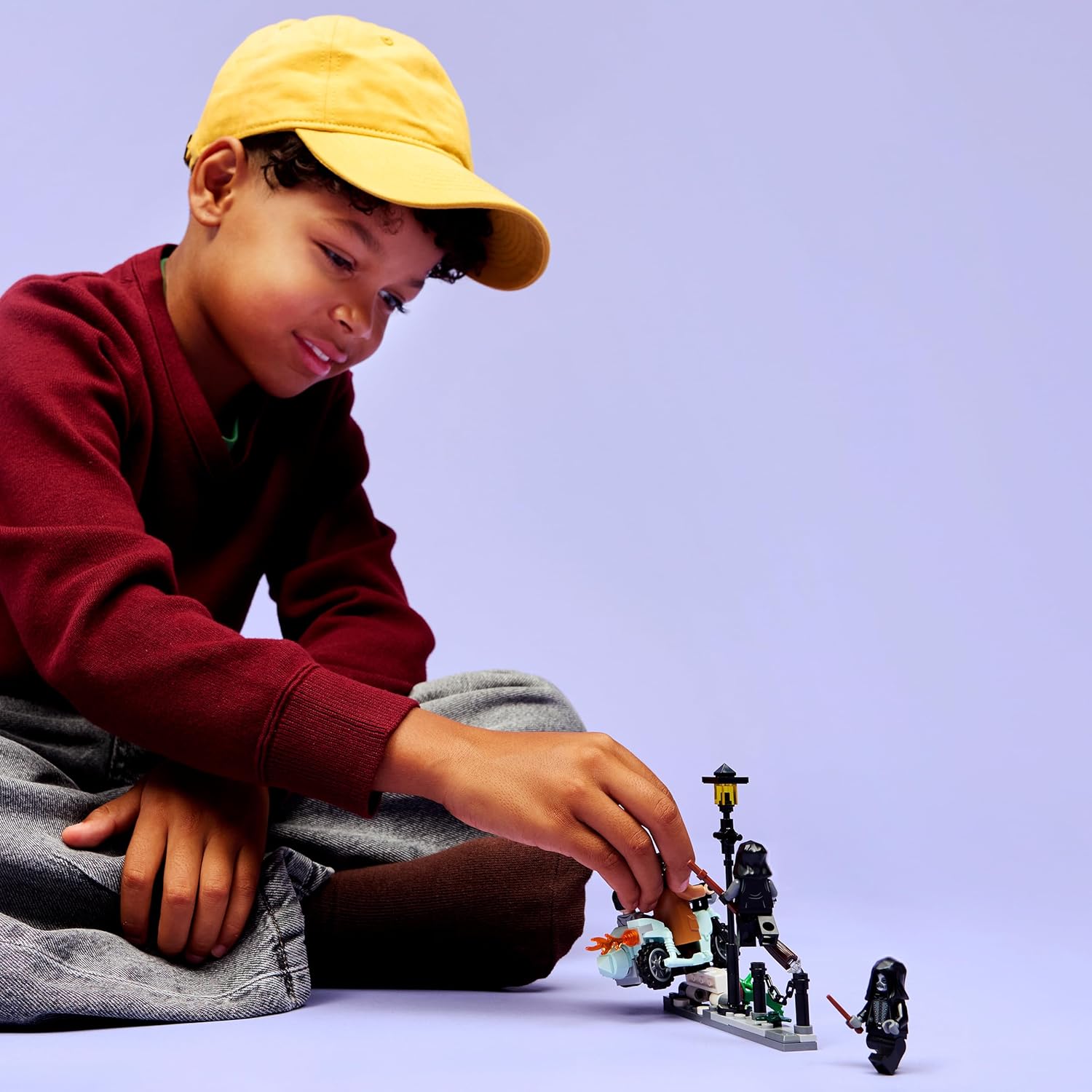 LEGO Harry Potter Hagrid & Harry's Privet Drive Escape - Motorbike Toy with 4 Minifigures incl. 2 Death Eaters, plus a Street Scene - Gift for 8+ Year Old Girls, Boys & Fans - 76459