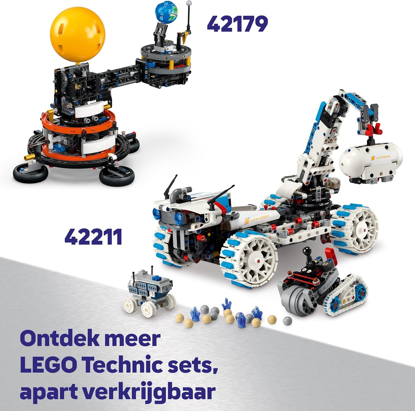 LEGO Technic NASA Artemis Space Launch System Rocket - Interactive STEM Toy w/ 4 Astronauts and a Separation Function - Birthday Gift for 9+ Year Old Boys & Girls - 42221