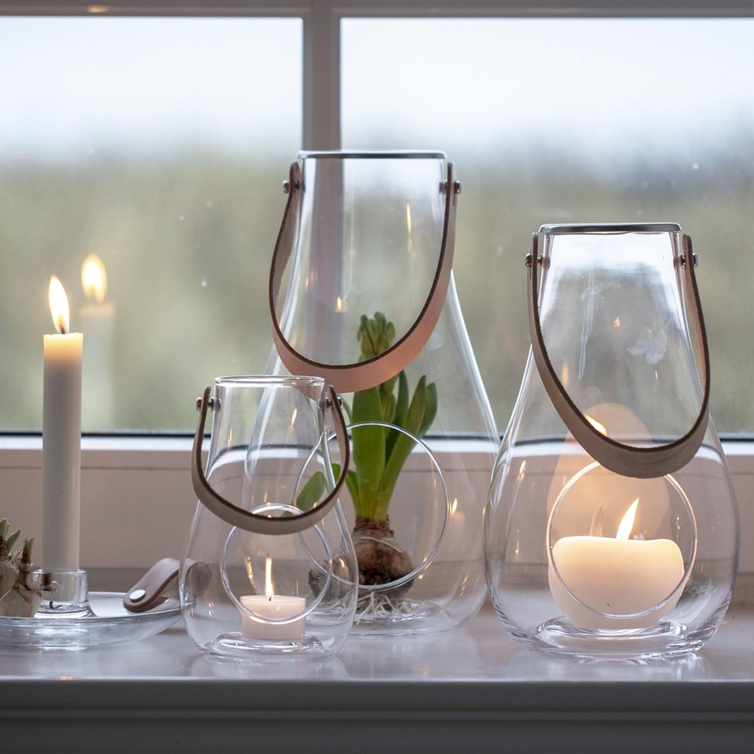 Holmegaard - Dwl Lantern - 29.3 Cm - Clear