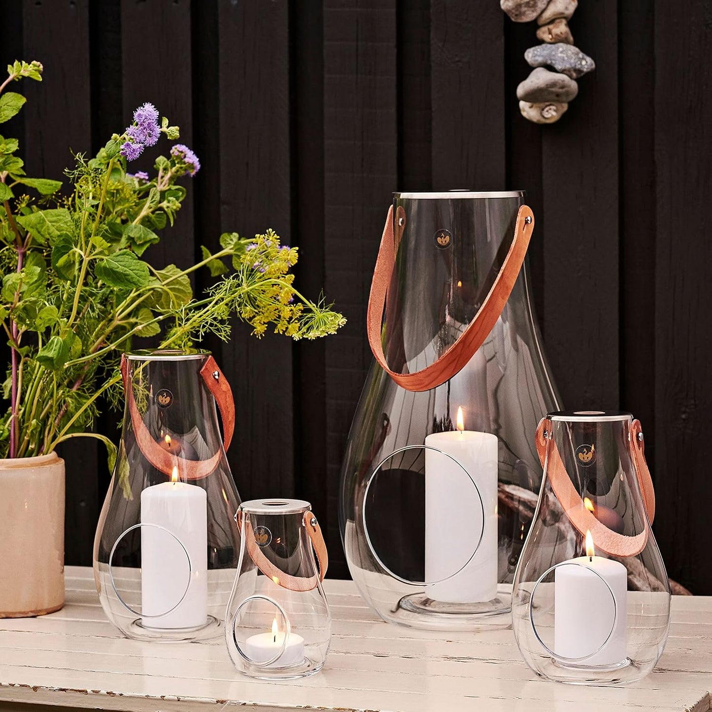 Holmegaard - Dwl Lantern - 24.8 Cm - Clear