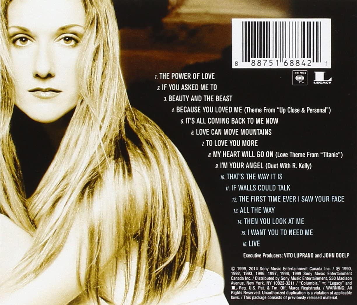 Playlist: Celine Dion..