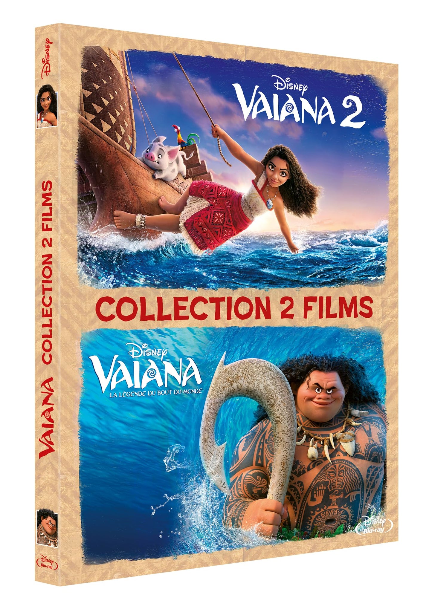 Coffret Vaiana, La Legende Du Bout Du Monde + Vaiana 2 - 2 Bd - (French Edition)