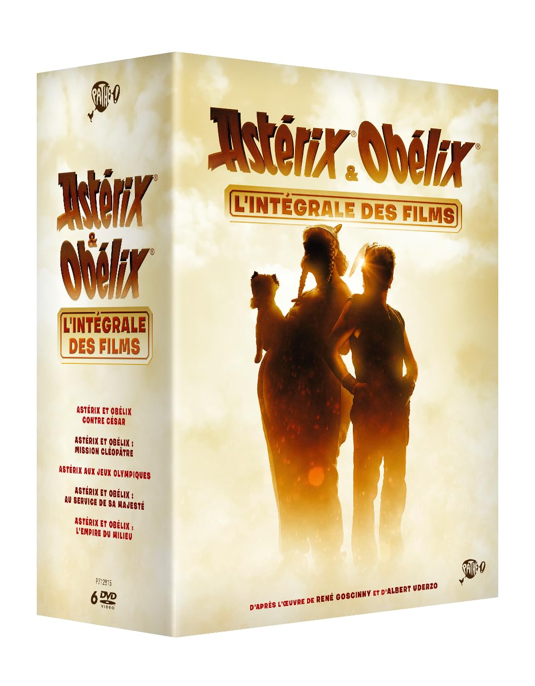 Asterix Et Obelix - L`Integrale Des Films - 6 Dvd - (French Edition)