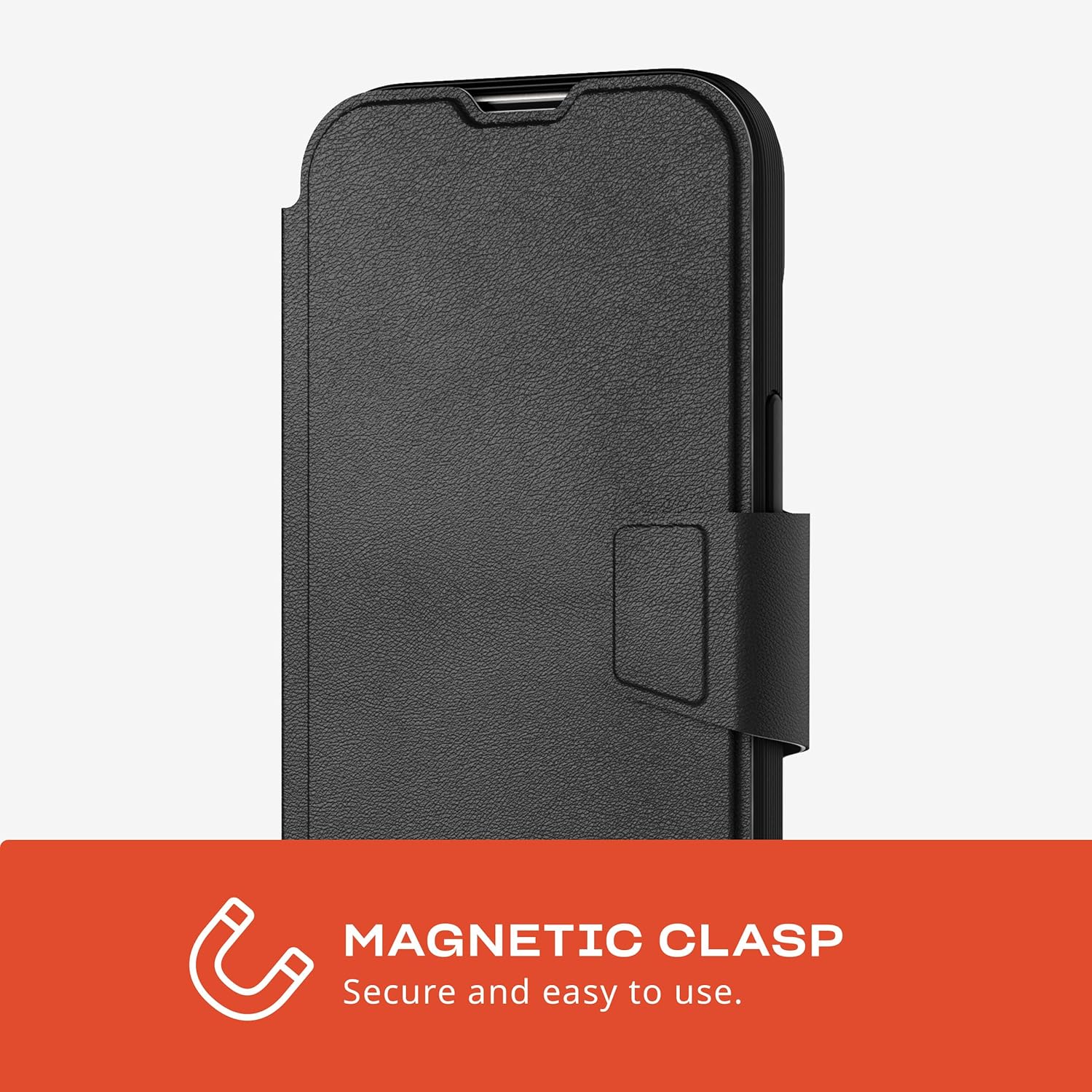Tech21 EvoLite Wallet for iPhone 15 - Impact Protection Case - 3 card slots - Black