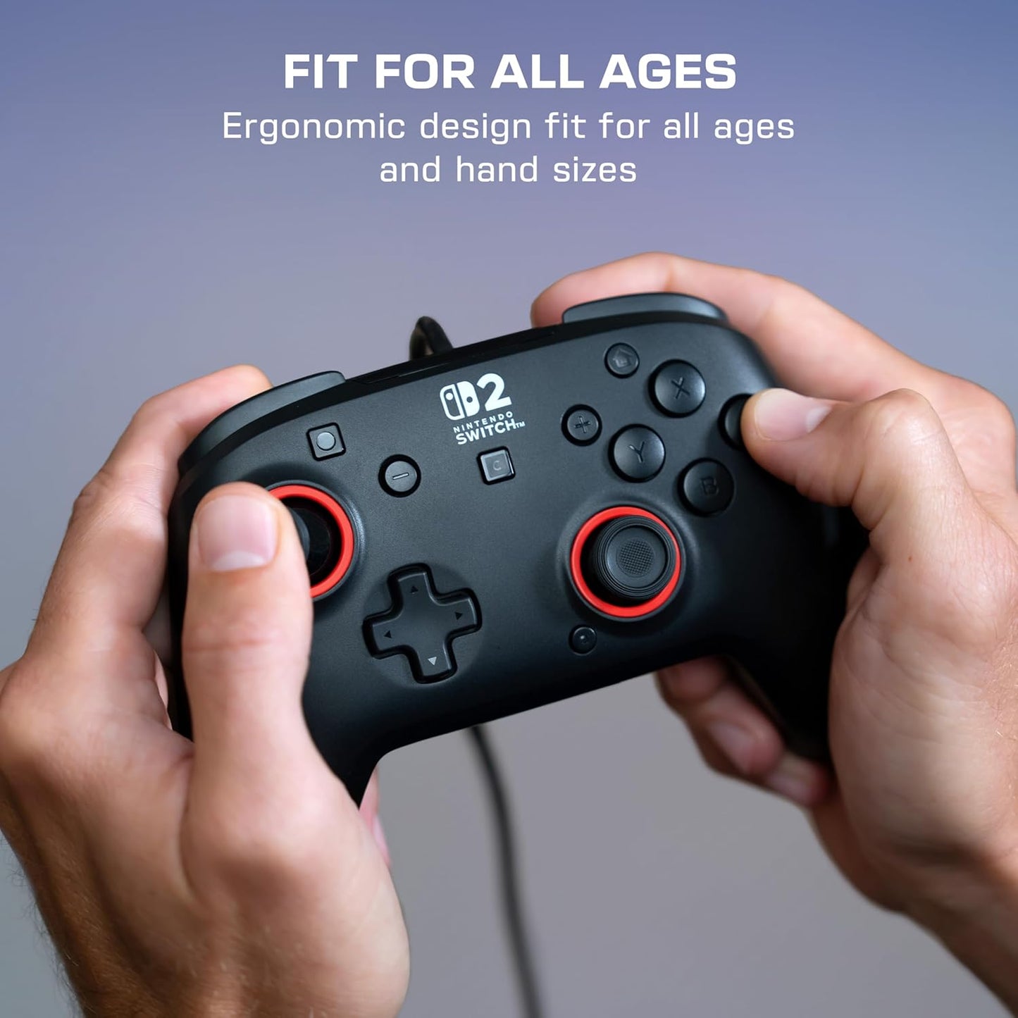 Turtle Beach Switch 2 Wired Rematch Controller - Black