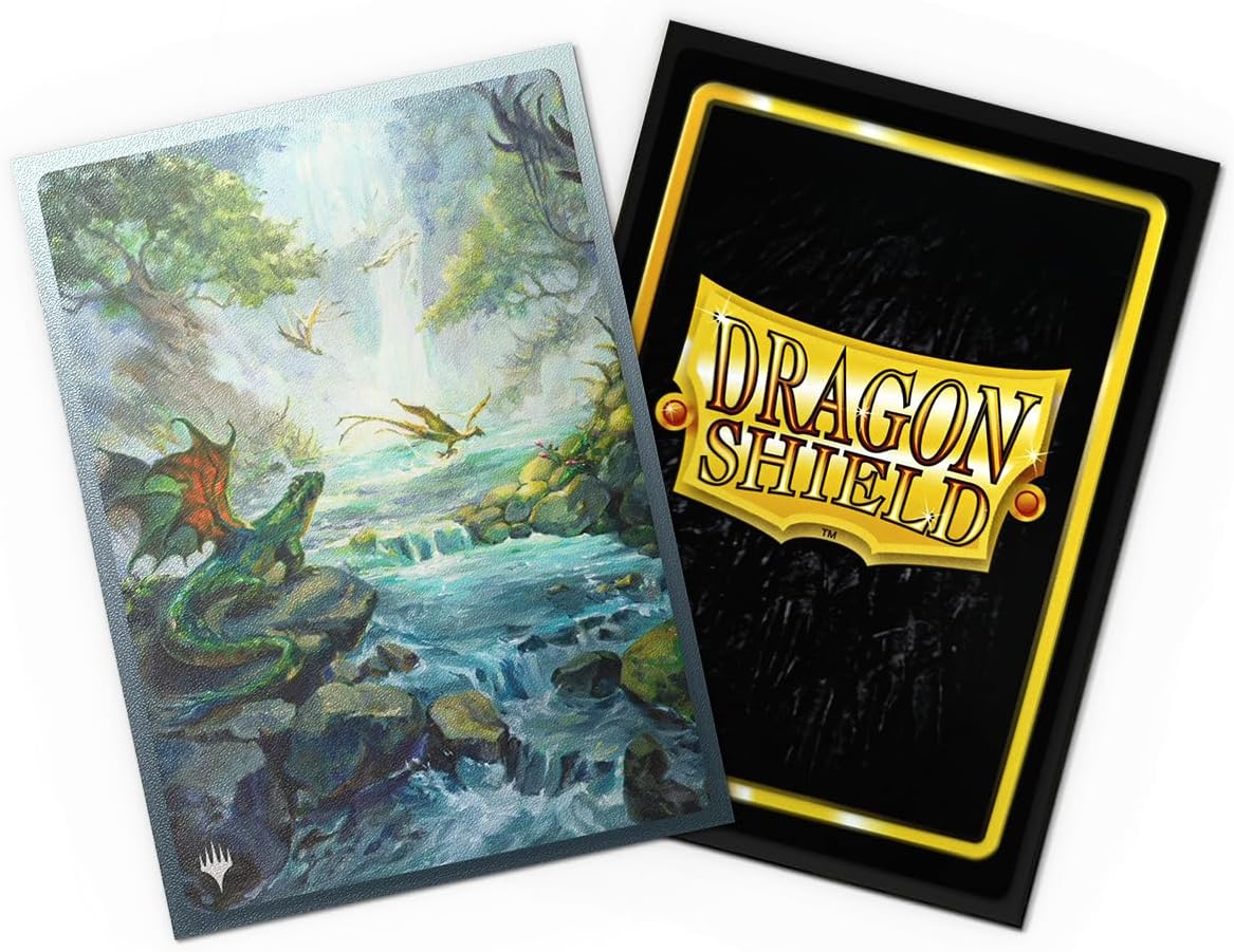 Dragon Shield | Matte Dual Art Sleeves | 100 CT - Smooth & Tough Premium TCG Sleeves | Compatible with Pokemon, Flesh & Blood, One Piece & Magic The Gathering |