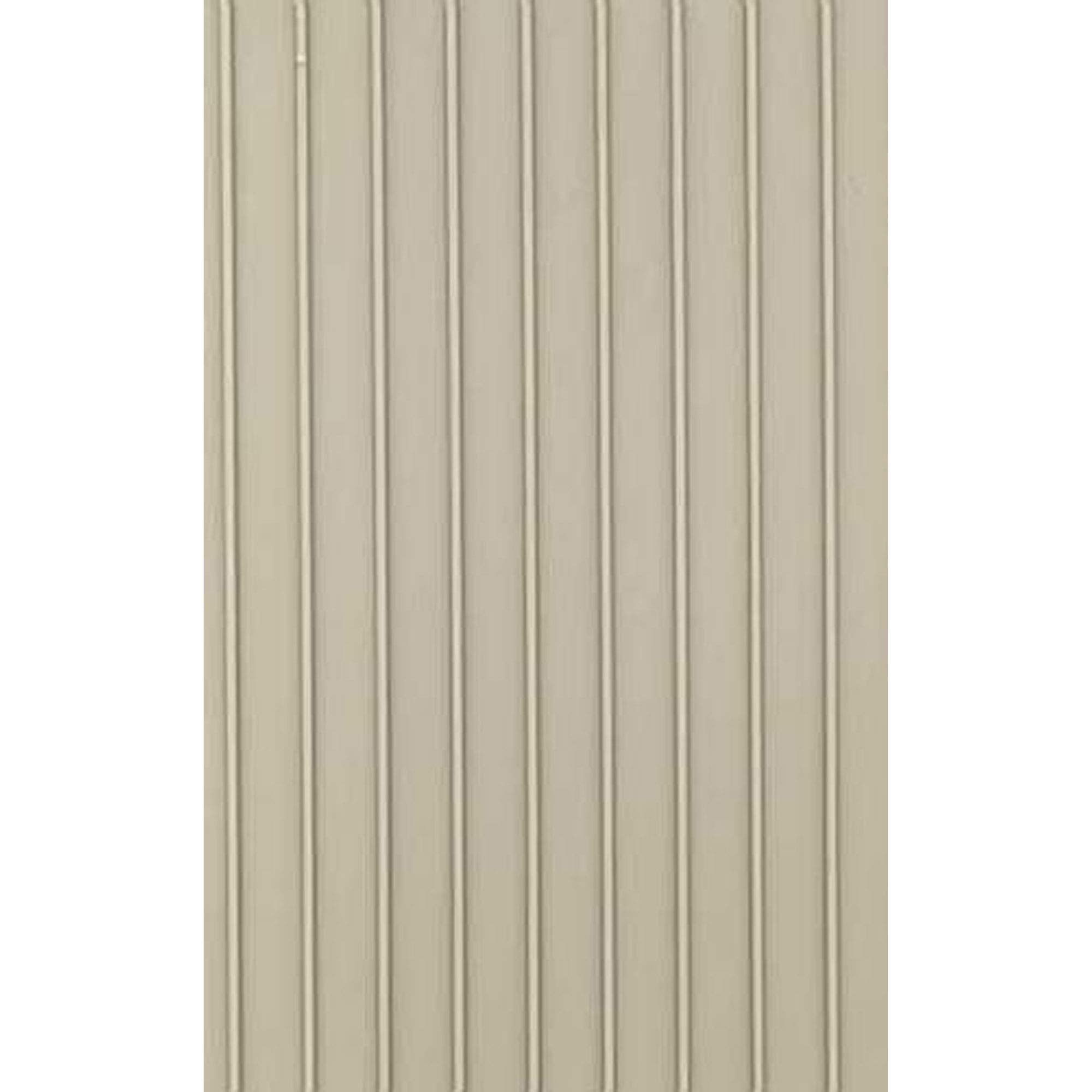 Plastruct - 1/24 Sheet Ribbed Roof/corr. Beige 0.5x300x175mm 2x Ps-19