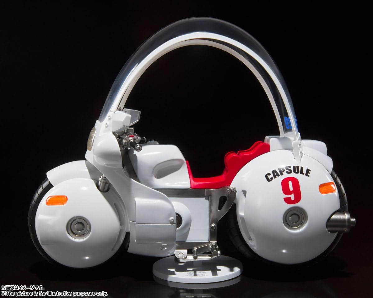 TAMASHII NATIONS - Dragon Ball - Bulmas Motorrad -Hoipoi Capsule No. 9-, Bandai Spirits S.H.Figuarts Actionfigur