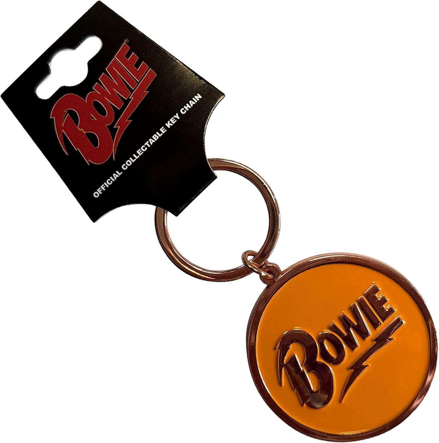 David Bowie Circle Logo Portachiavi Keychain