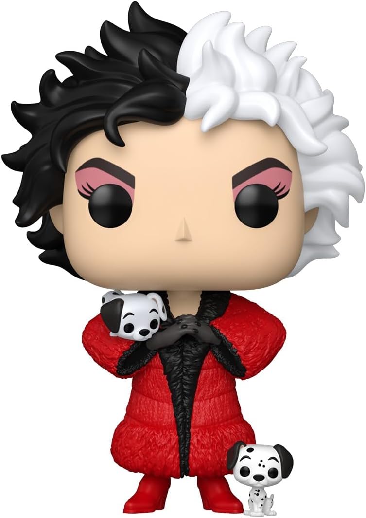 Funko Pop! Disney: 101 Dalmatians - (1996) – Cruella De Vil De Vil - Collectable Vinyl Figure - Gift Idea - Official Merchandise - Toys for Kids & Adults - Cartoon Fans - Model Figure for Collectors