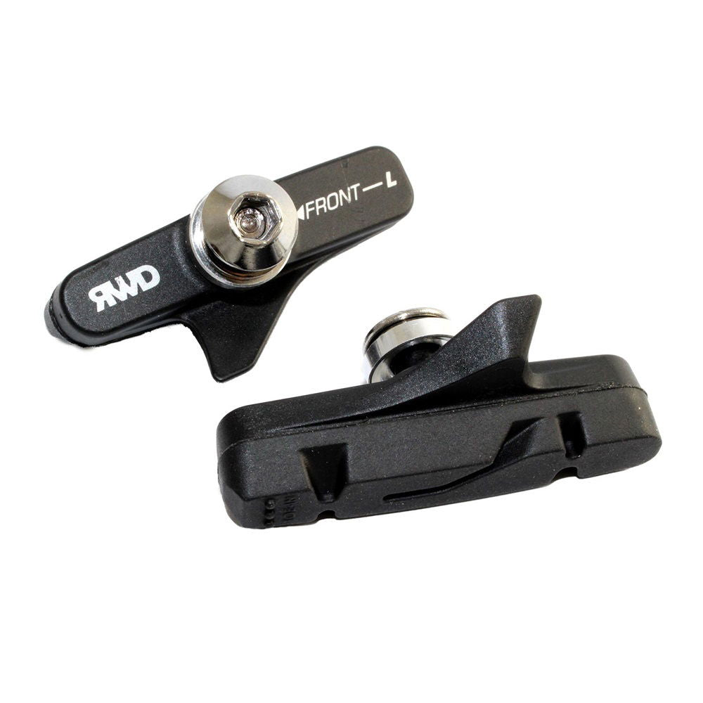 RWD - Plastic Back Plate 1Pc Road Brake Pad Alloy