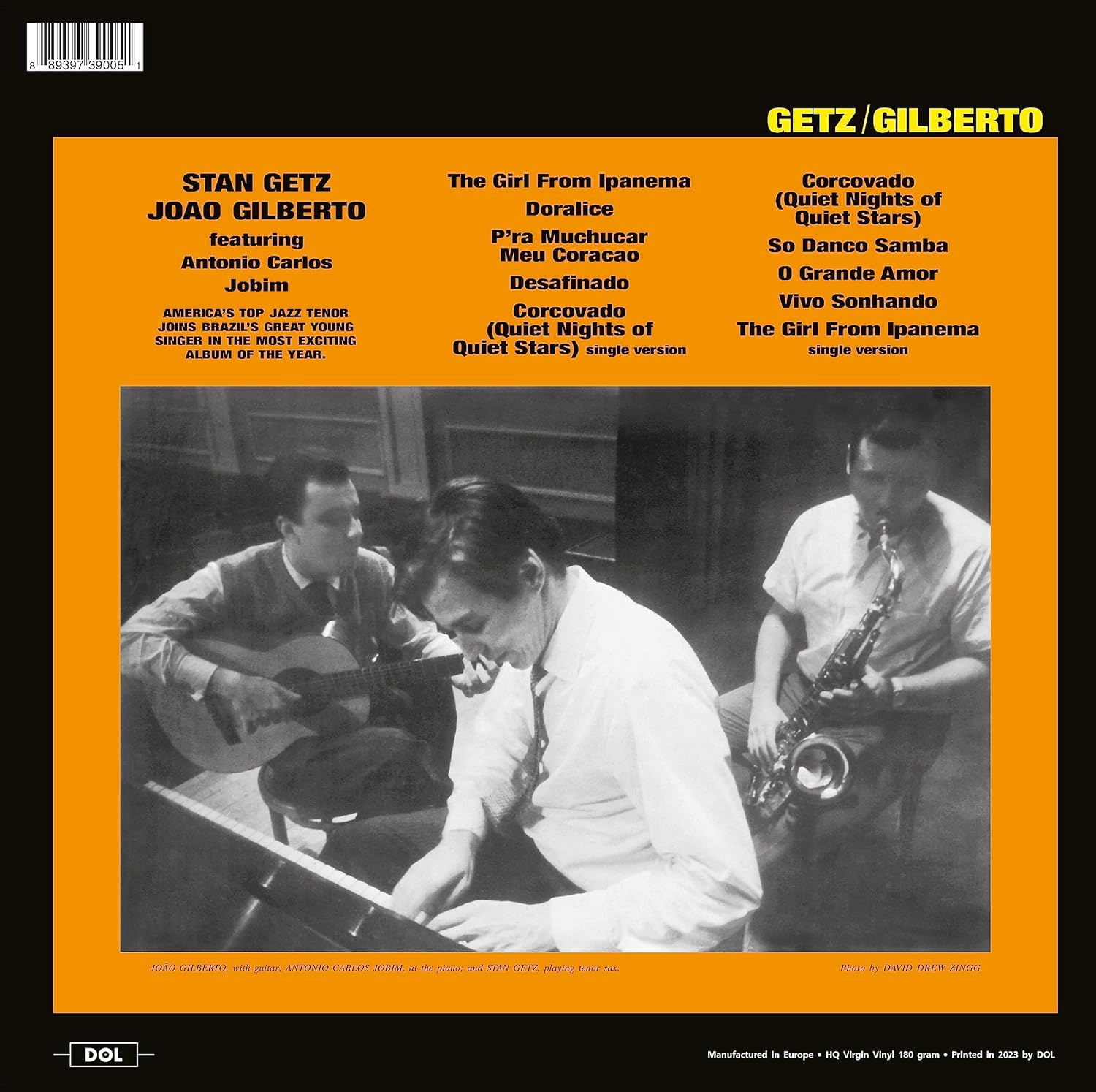 SKUURTFR Getz/Gilberto (Transparent Clear Vinyl)