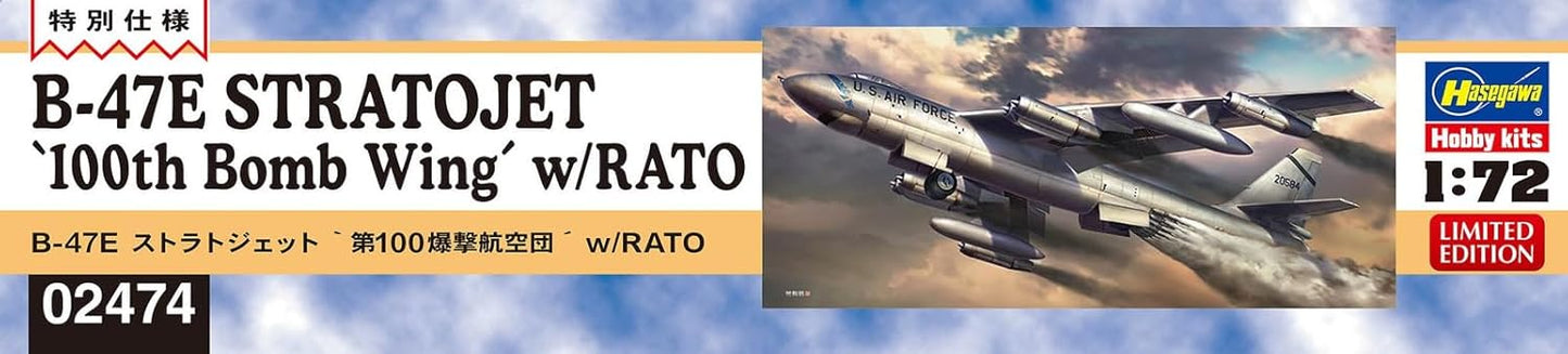 Hasegawa - 1/72 B-7e Stratojet 100 Th Bomber Wing 02474